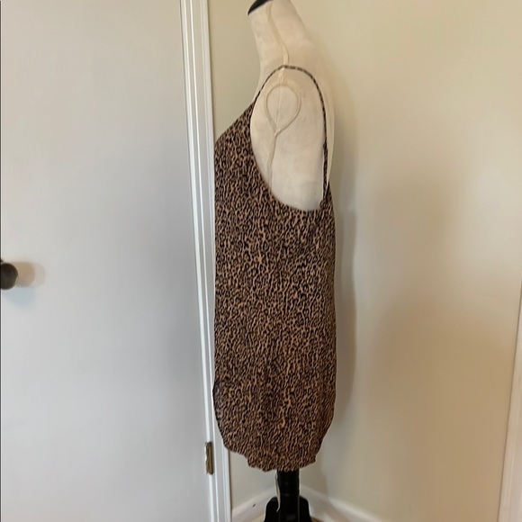 Leopard Print Slip Dress - Picture 2 of 5
